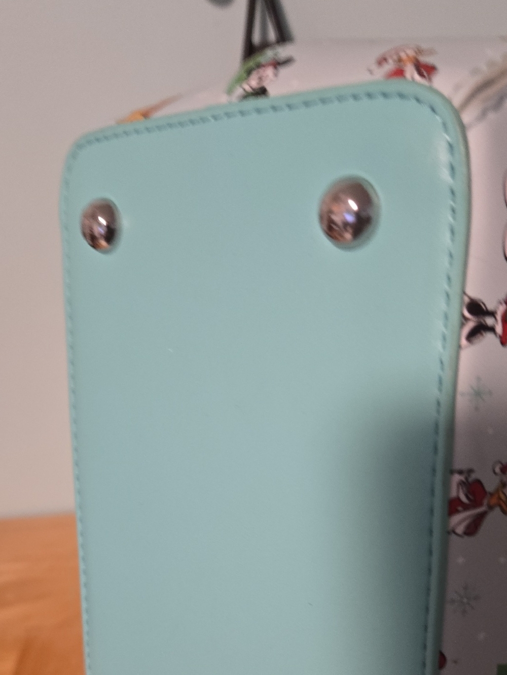 Disney Holiday 2022 Faux Leather NWTs Loungefly Crossbody. (#95) - Picture 4 of 8